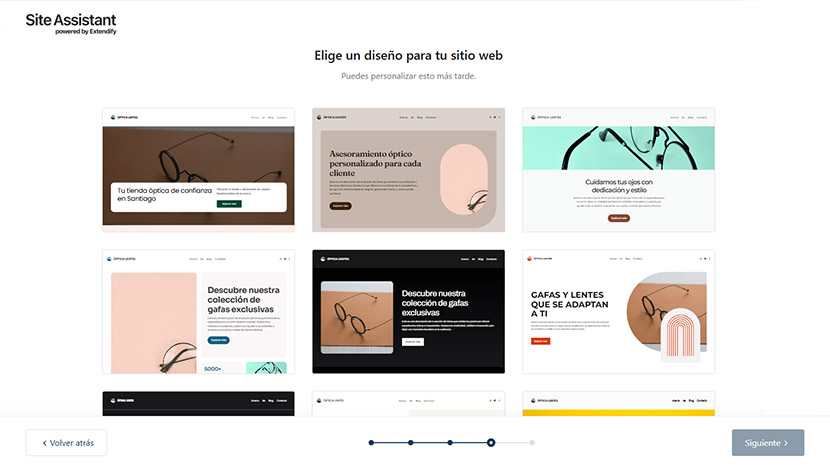 Escolhe o teu design