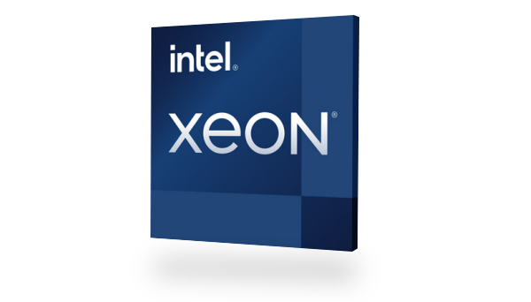 Trabalhamos com processadores Intel Xeon de 3ª geração.